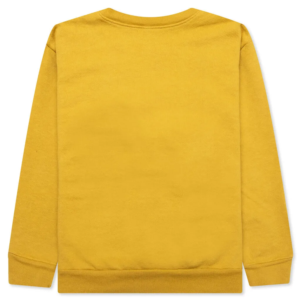 Children's Bubble Play Sweater - Mustard