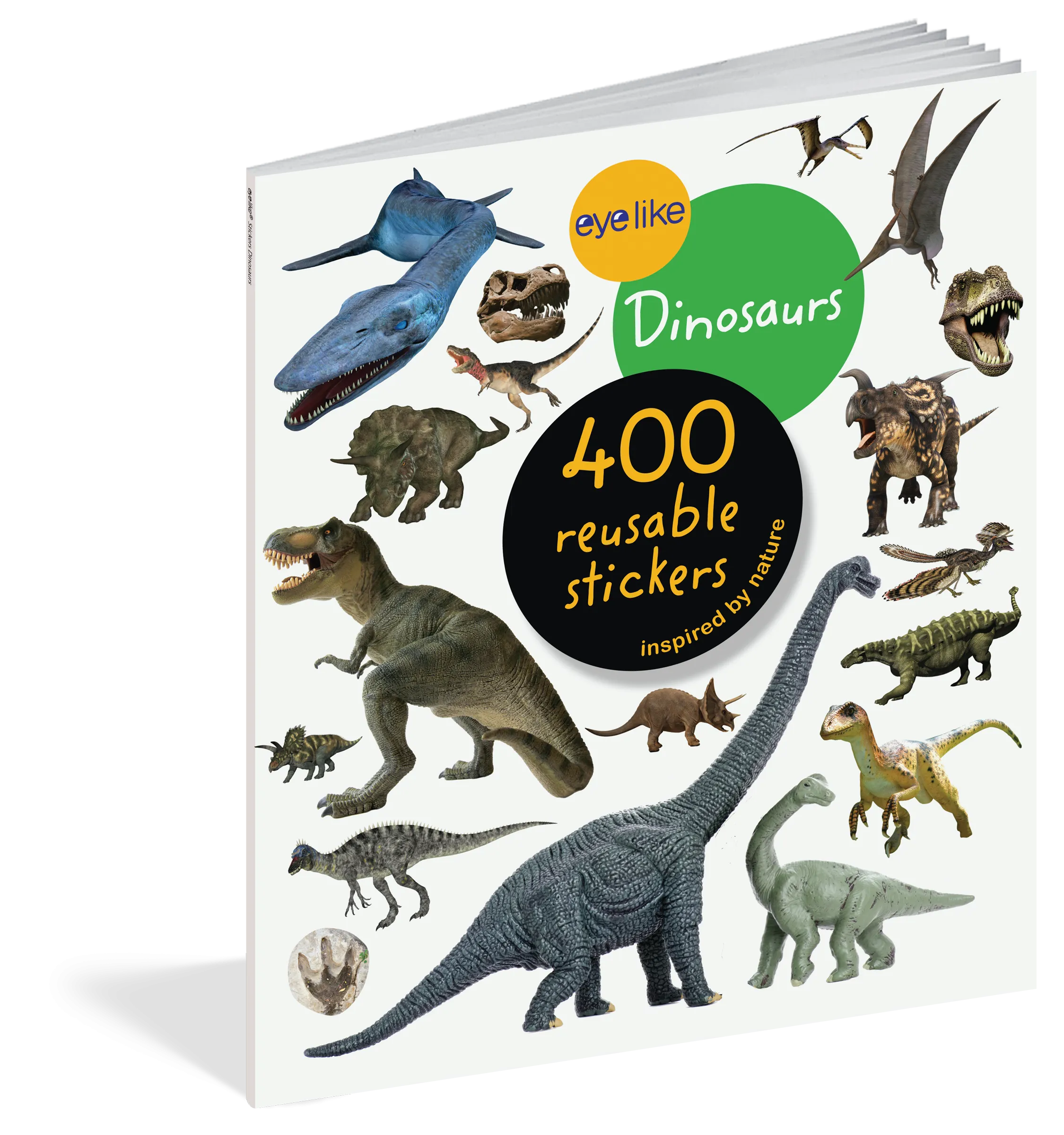 Dinosaur Eyelike Stickers