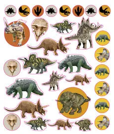 Dinosaur Eyelike Stickers