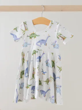 Dino-mite Birthday Twirl Dress by Nola Tawk