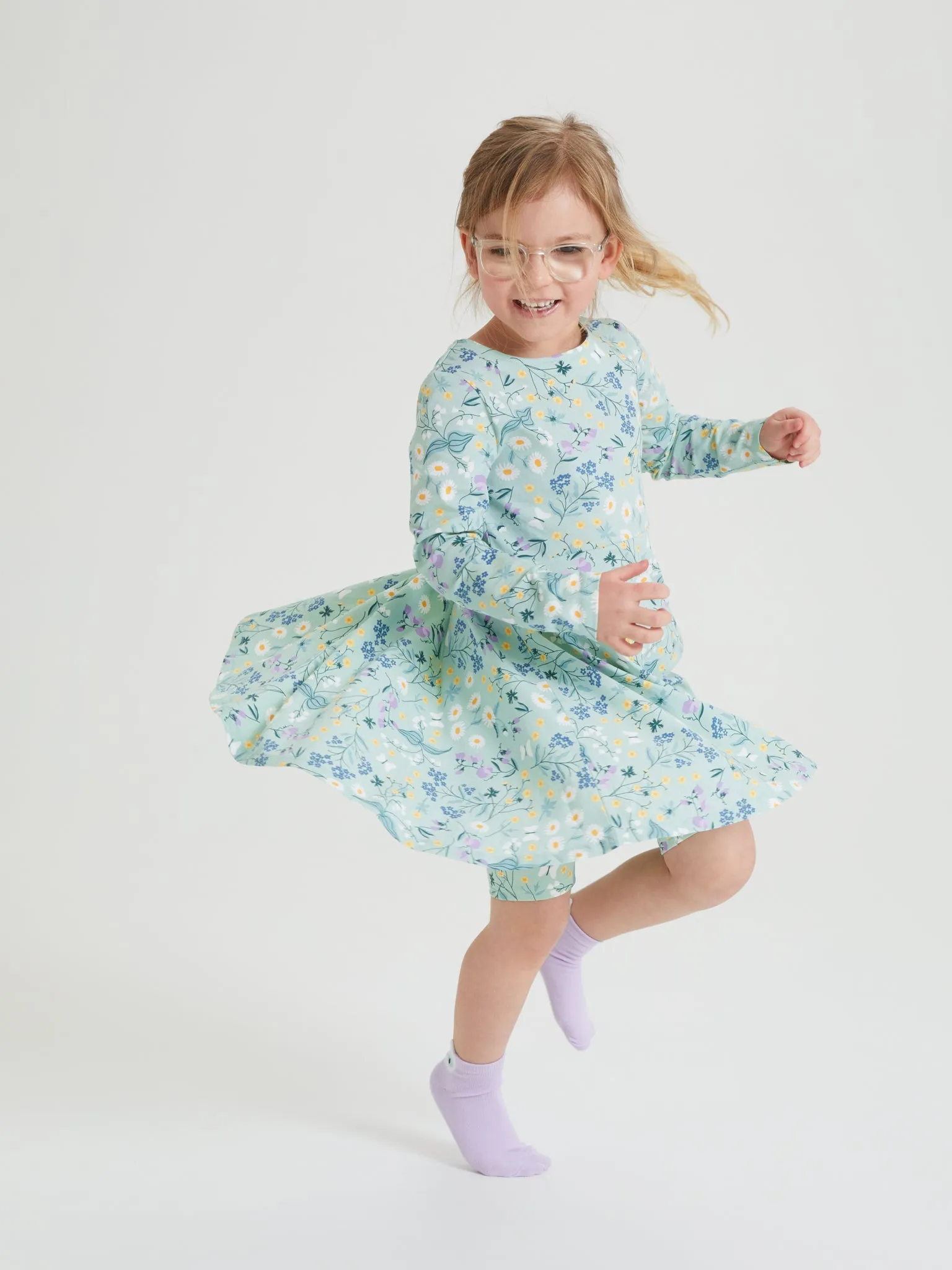 Ditsy Floral Kids Dress