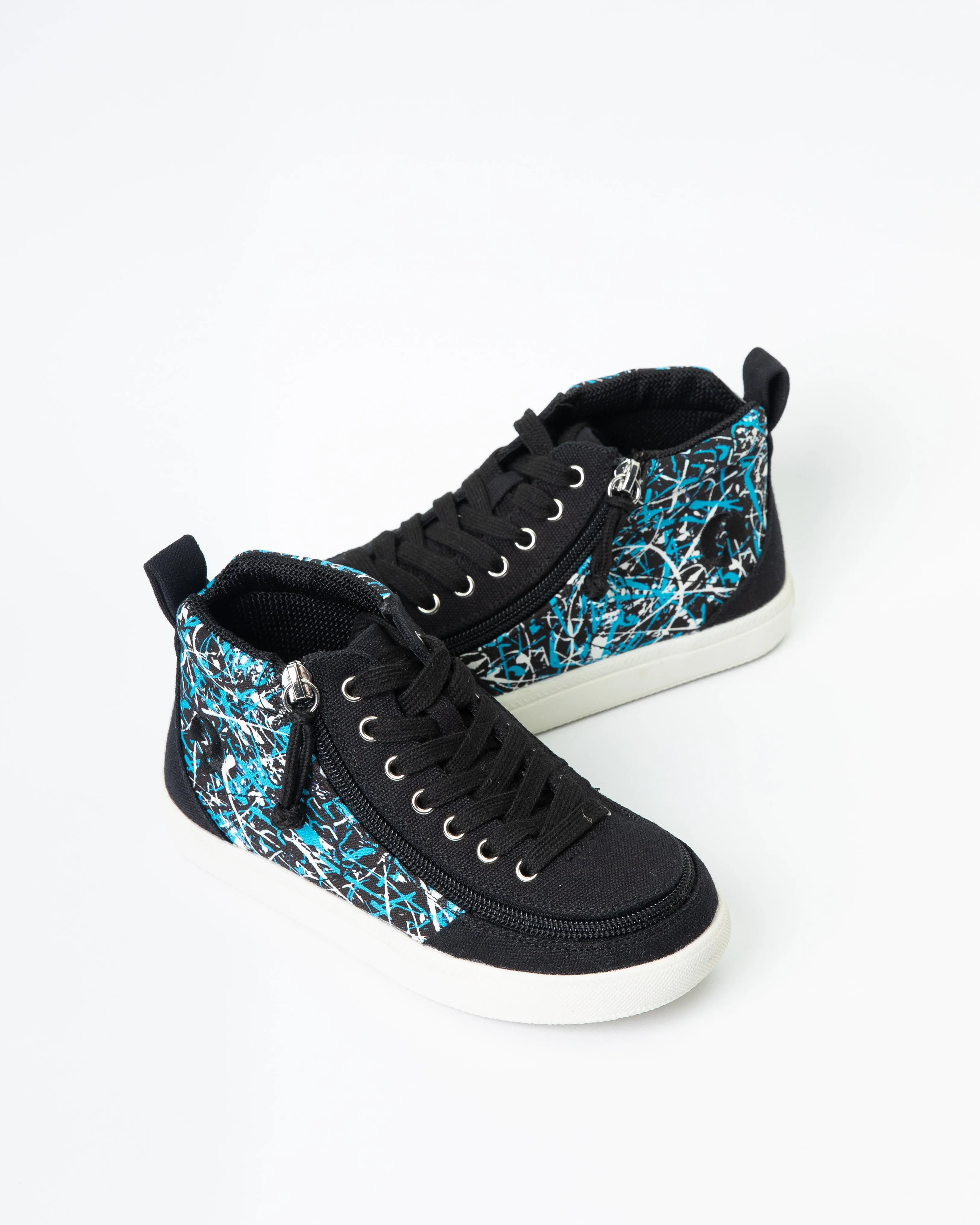 DR II High Top (Kids) - Black Graffiti