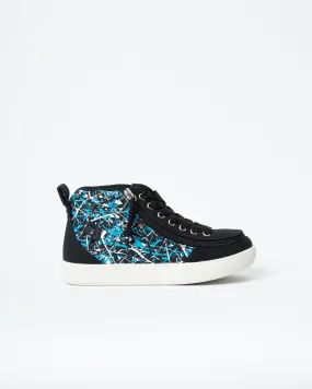 DR II High Top (Kids) - Black Graffiti