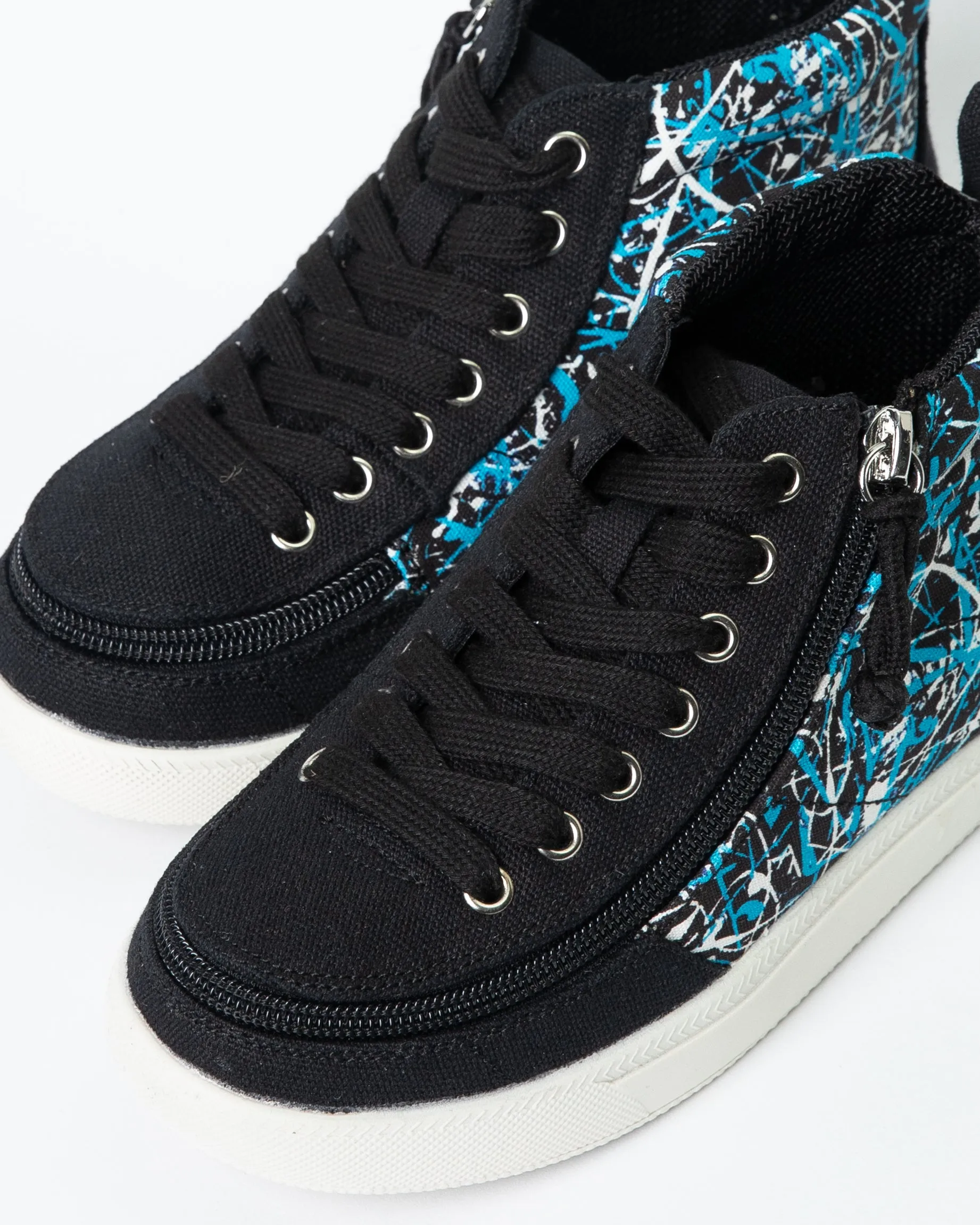 DR II High Top (Kids) - Black Graffiti