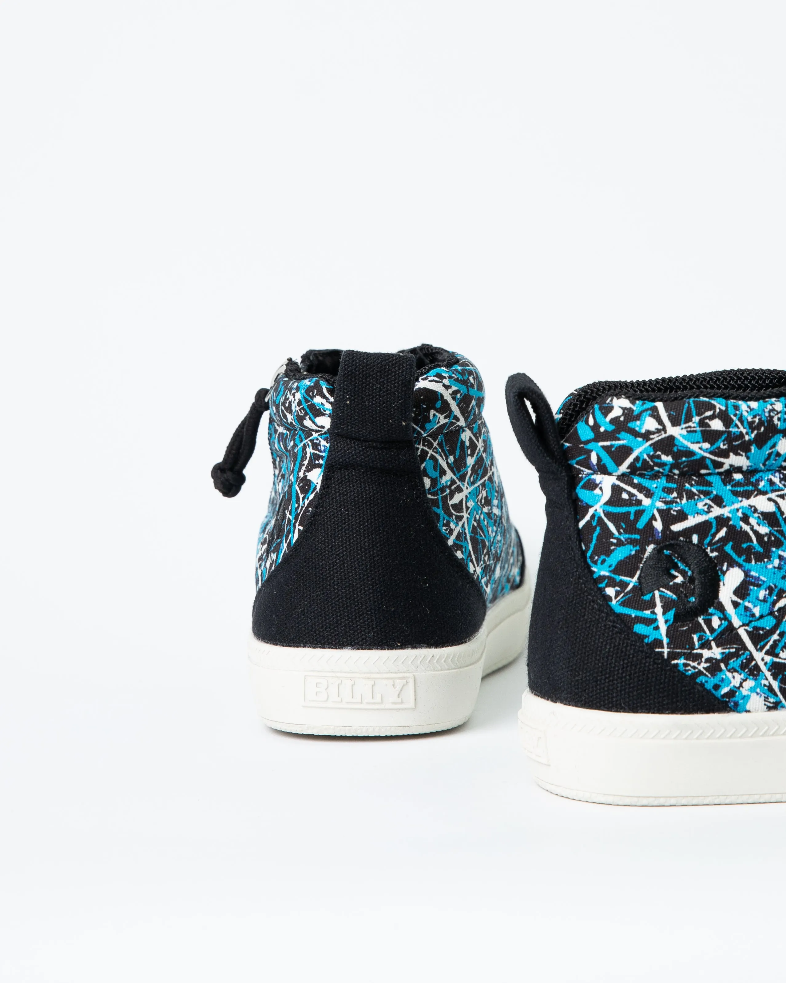 DR II High Top (Kids) - Black Graffiti