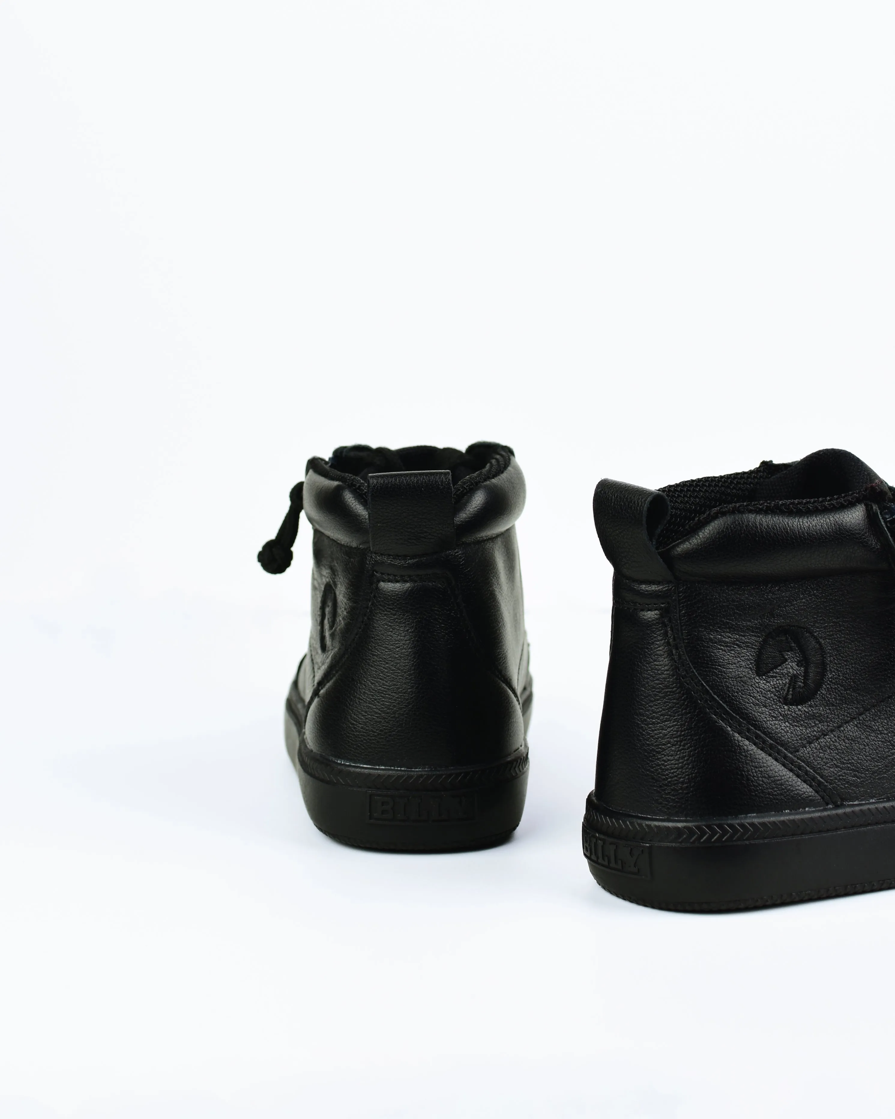 DR II High Top (Kids) - Black to the Floor Leather