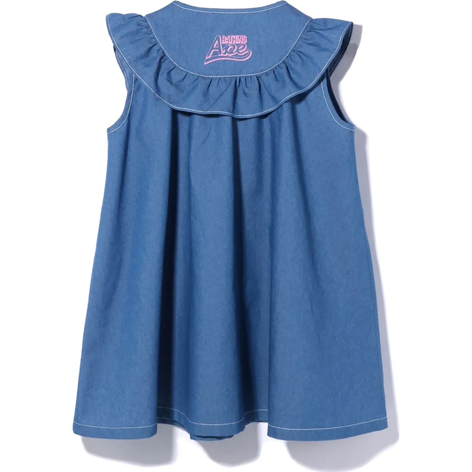 Kids DUNGAREE FRILL ONEPIECE