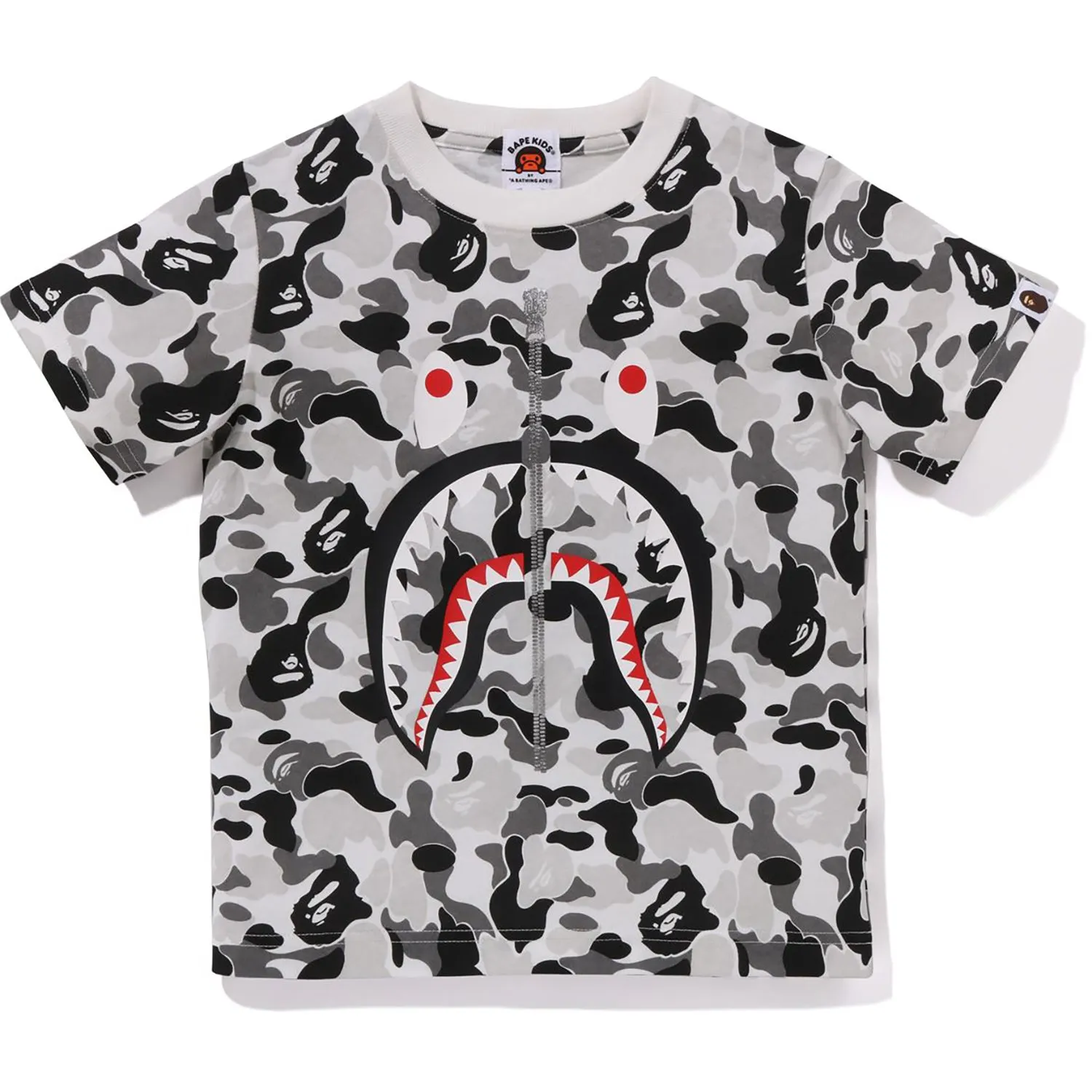 ABC Camouflage Shark T-shirt for Kids