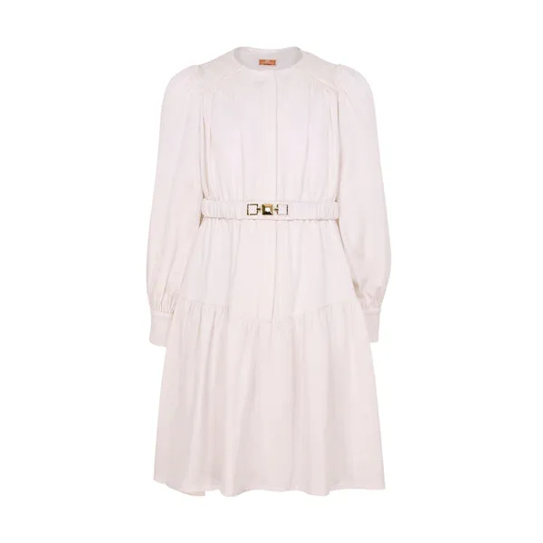 Elisabetta Franchi Kids White Dress