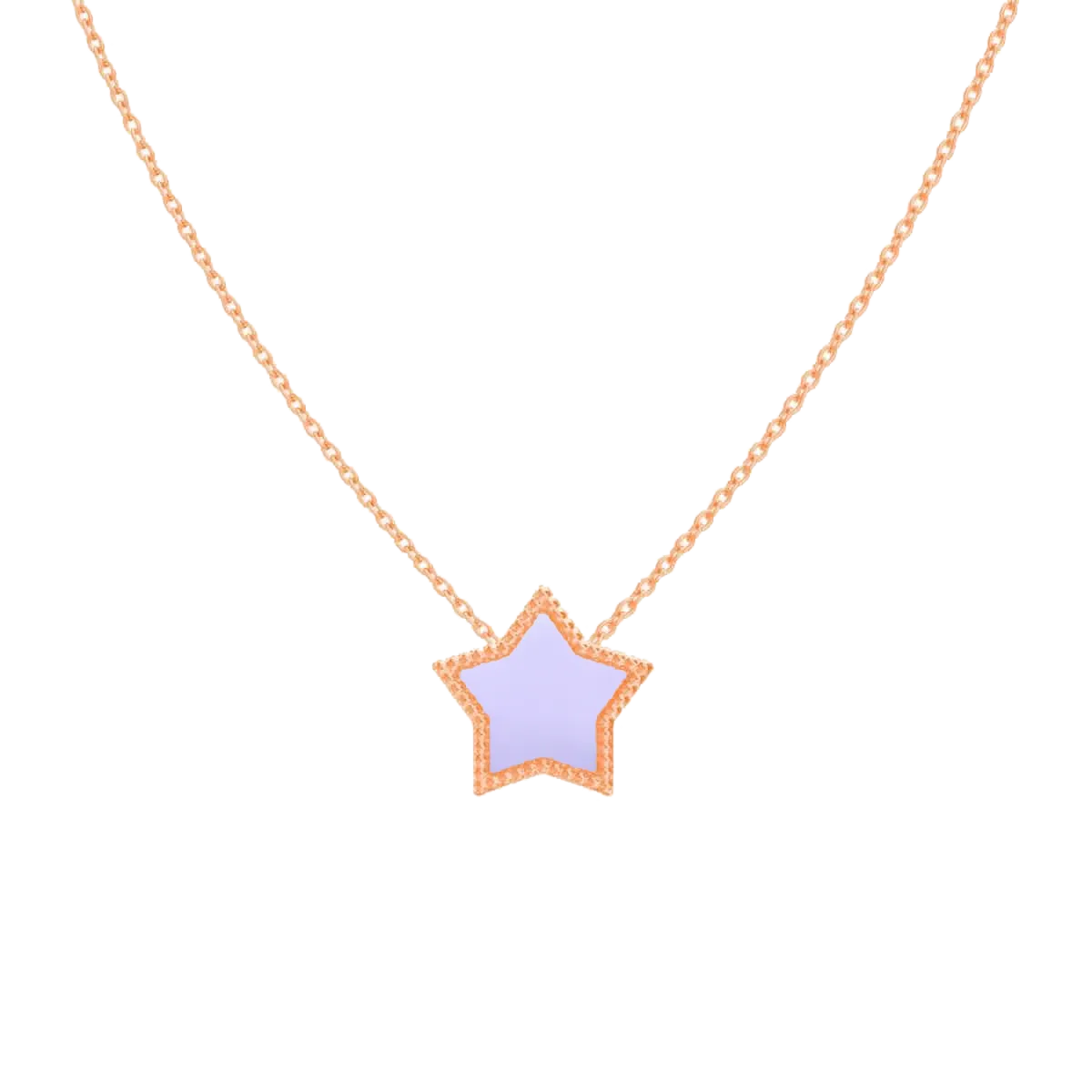 Kids Enamel Star Necklace