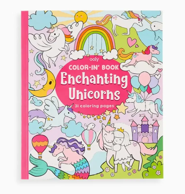 Ooly Enchanting Unicorns Coloring Book