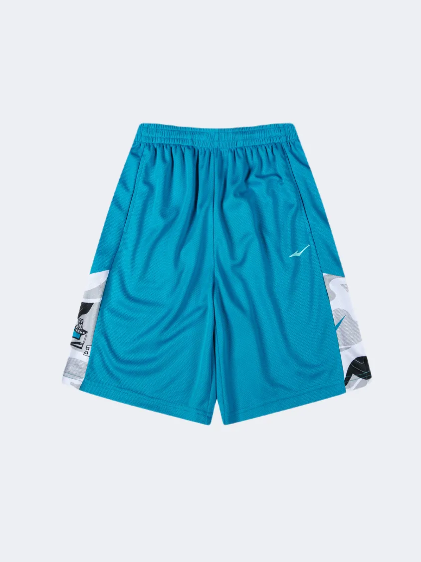 Erke Kids-Boys Basketball Set Blue