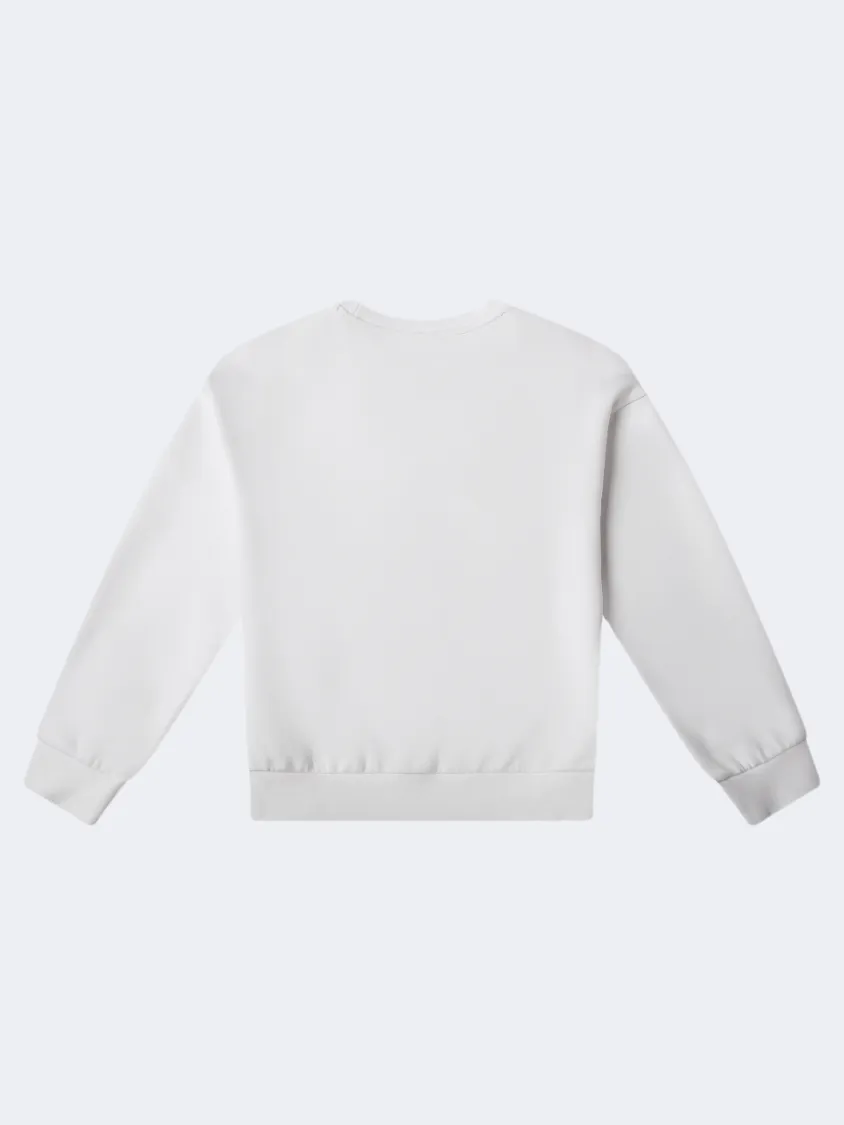 Erke Kids-Boys Lifestyle Sweatshirt White