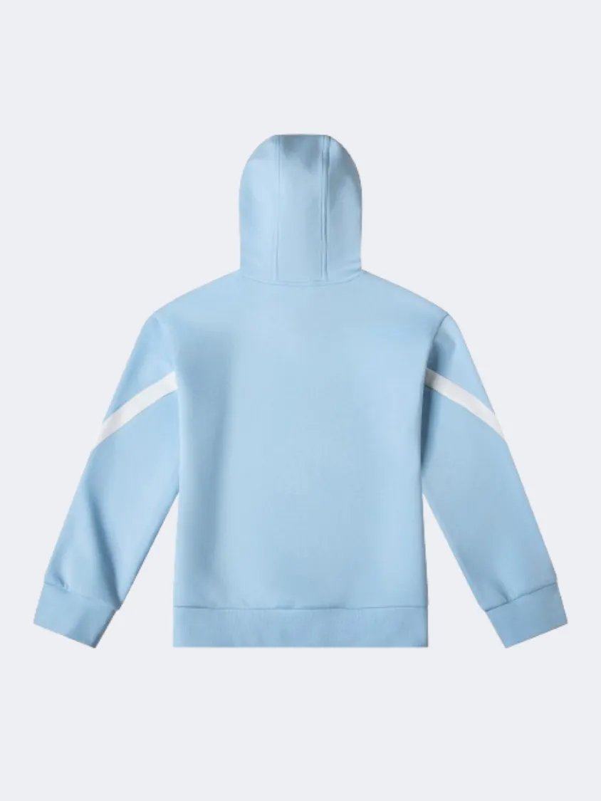 Erke Kids-Girls Training Hoody Island Blue