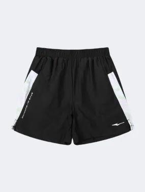 Erke Knitted Kids-Girls Training Short Black/White