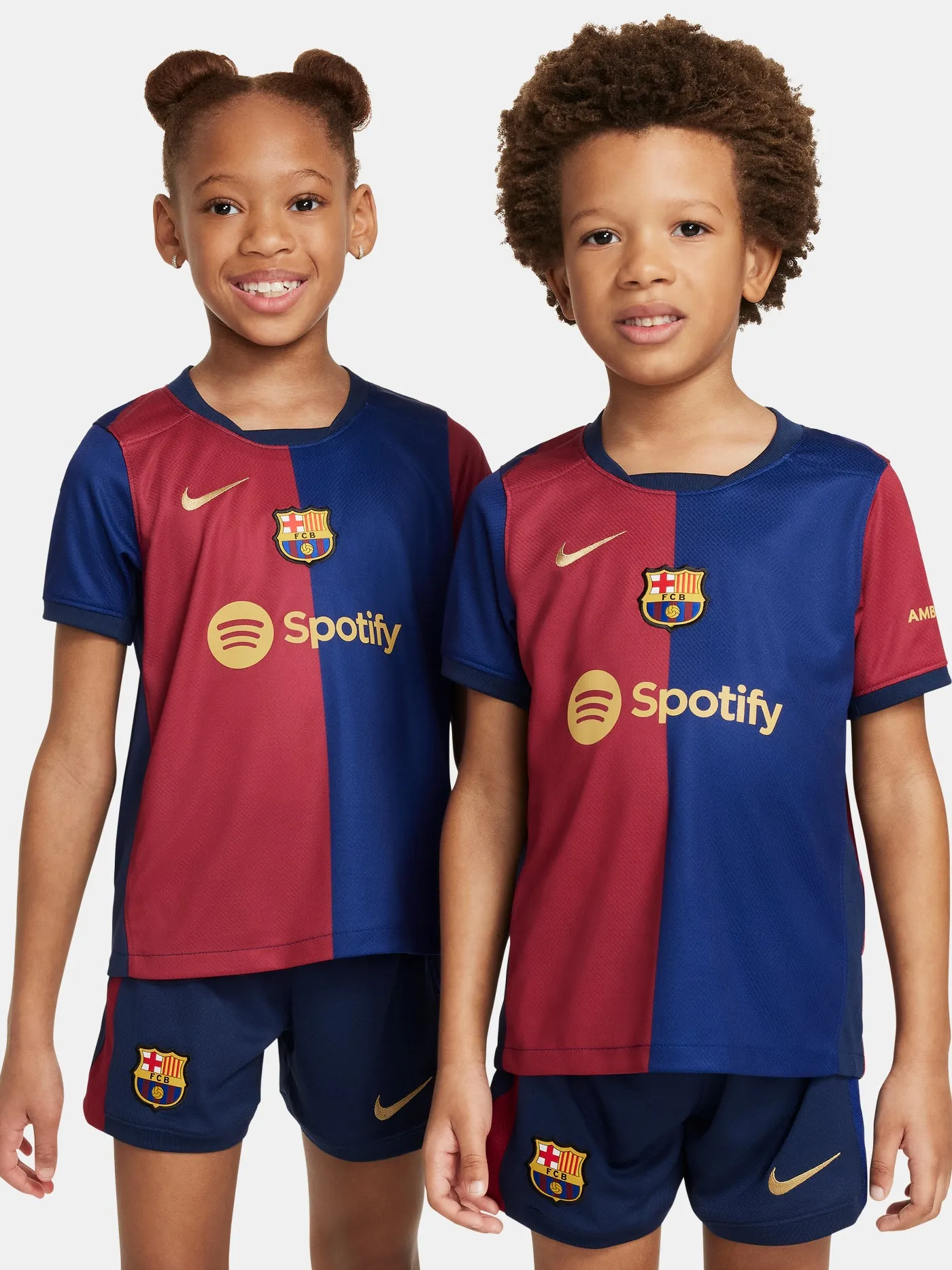 FC Barcelona Home Kit 24/25 for Young Kids by F. DE JONG