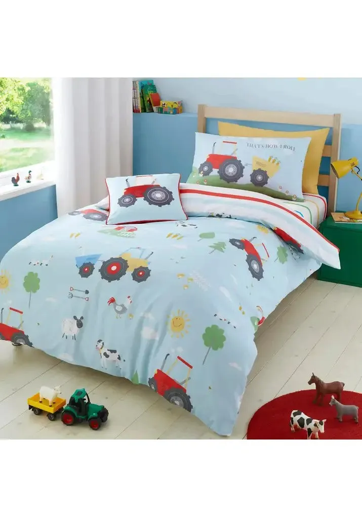 Tractor-themed Bedding Set