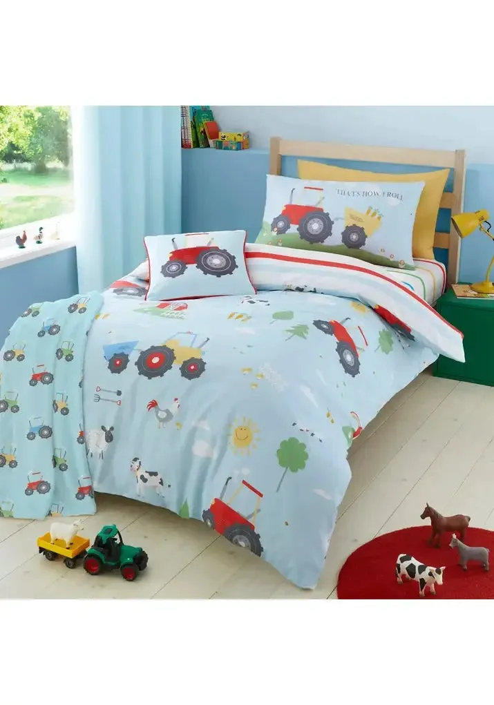 Tractor-themed Bedding Set