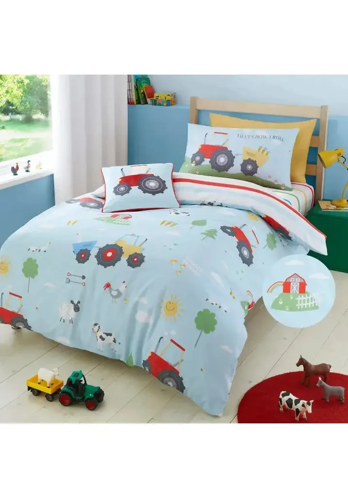 Tractor-themed Bedding Set