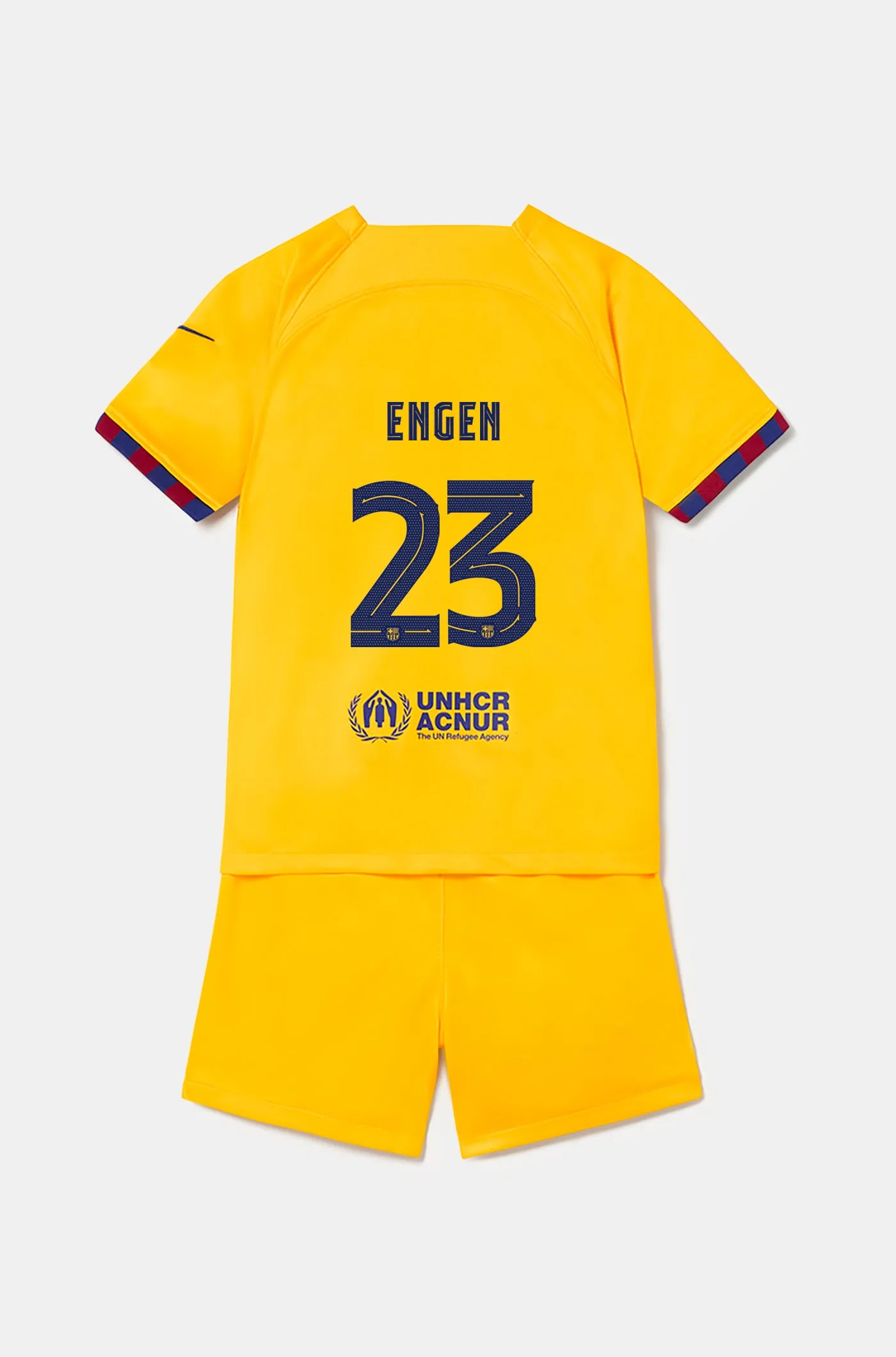 FC Barcelona Younger Kids Fourth Kit 23/24 by ENGEN