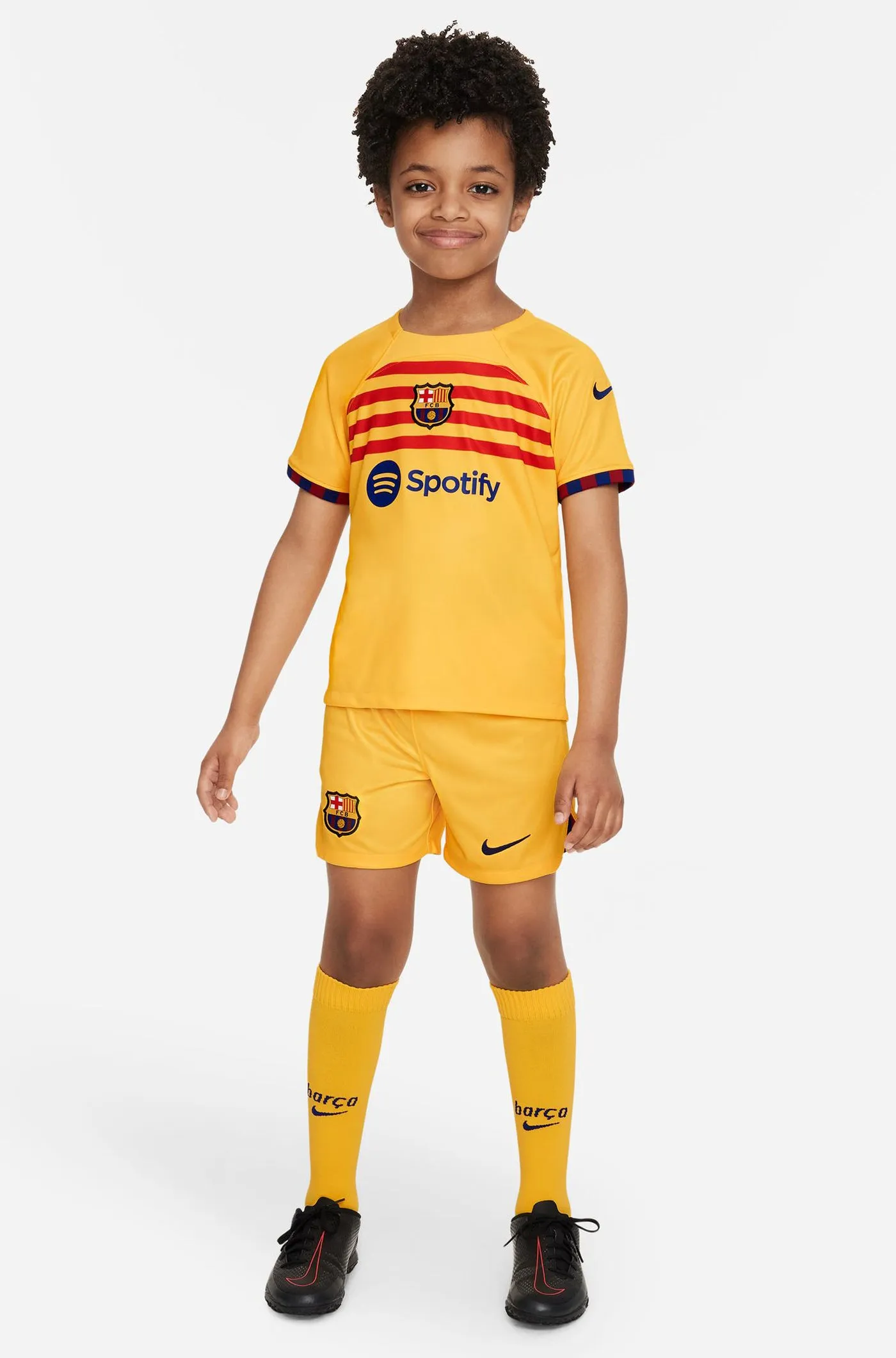 FC Barcelona Younger Kids Fourth Kit 23/24 by ENGEN