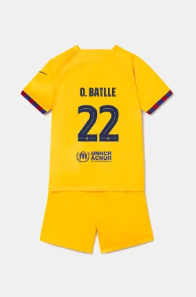 FC Barcelona Younger Kids Fourth Kit 23/24 by O. BATLLE