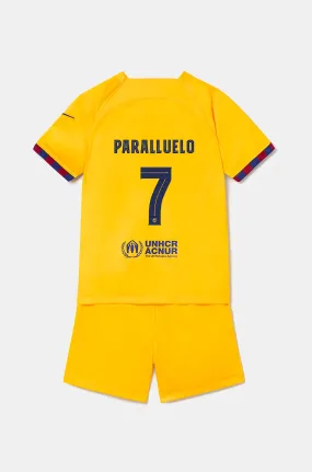 FC Barcelona 4th Kit 23/24 for Younger Kids - PARALLUELO