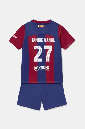 FC Barcelona Younger Kids Home Kit 23/24 by LAMINE YAMAL