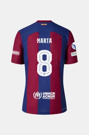 MARTA FC Barcelona Home Shirt 23/24 for Juniors