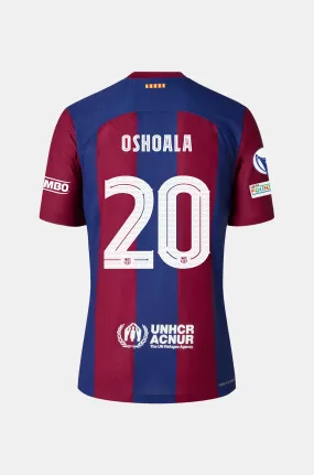 FC Barcelona UWCL Home Shirt 23/24 for Juniors - OSHOALA