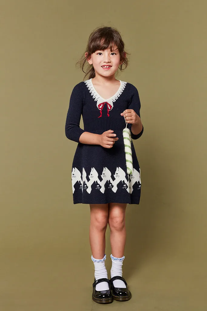 Feline Formation Dress - Kids