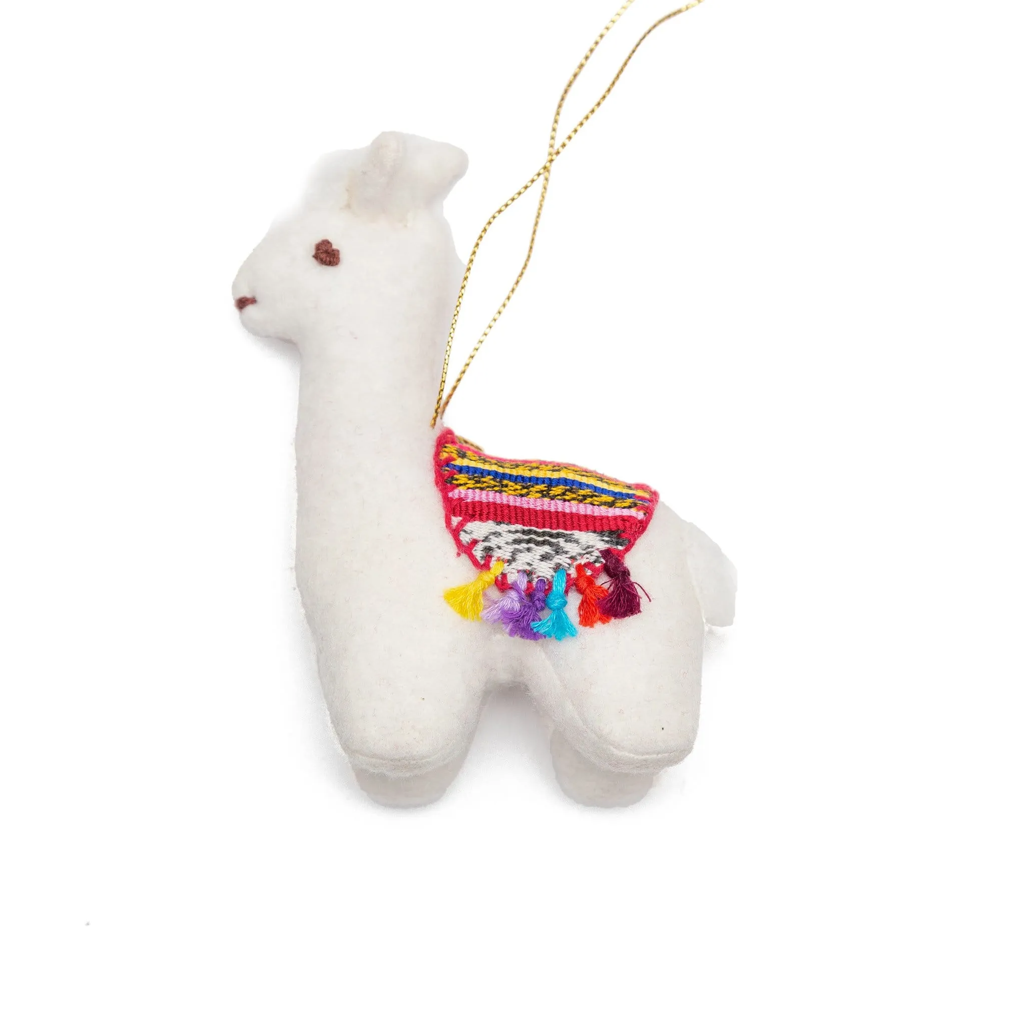 Felt Llama Decor Ornament