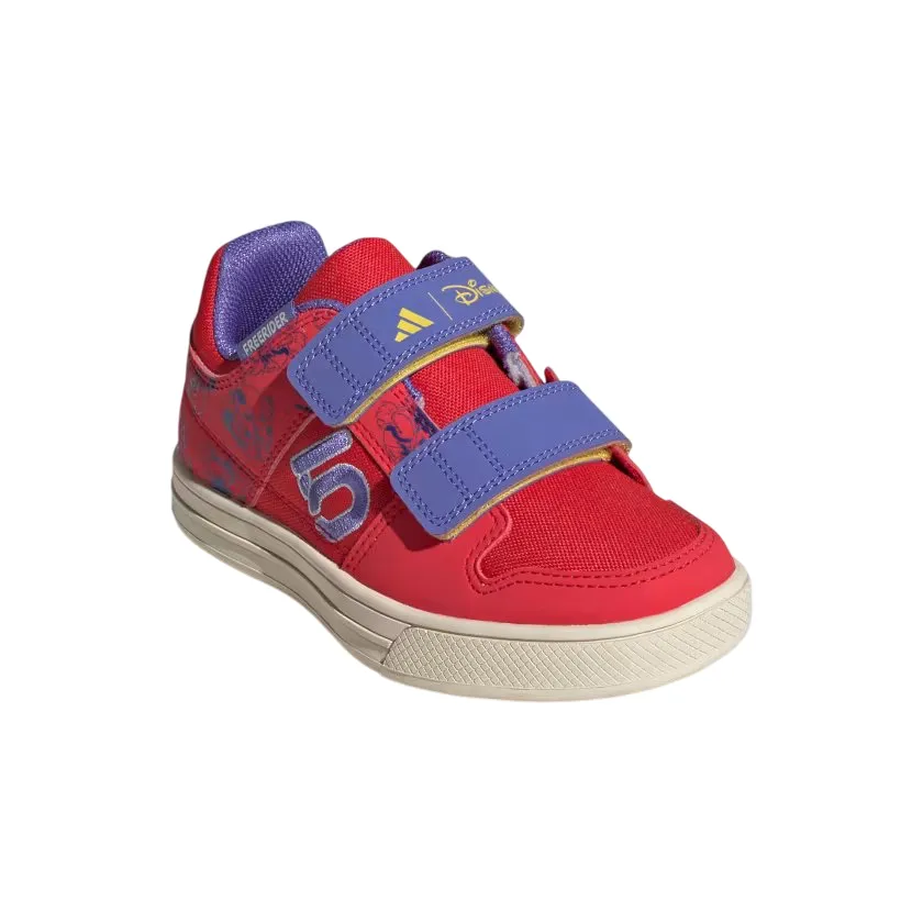 Five Ten Freerider Kids VCS DSN MTB Shoe - Pure Ruby-Violet Tone-Wonder White