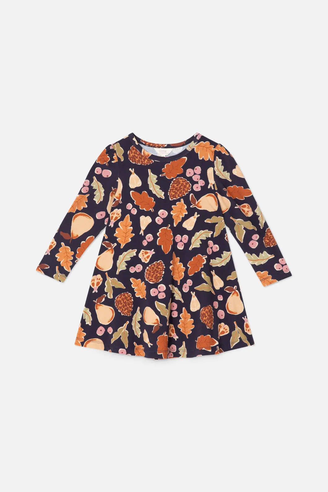 Children's Dress with Forest Print