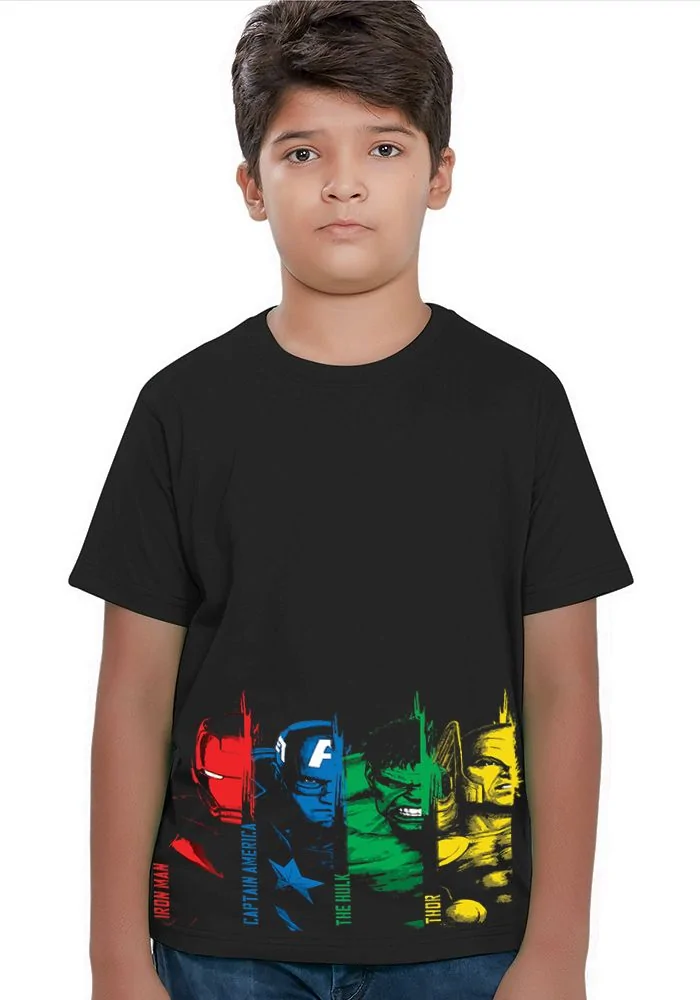 Four Avengers Sr Kids T-Shirt