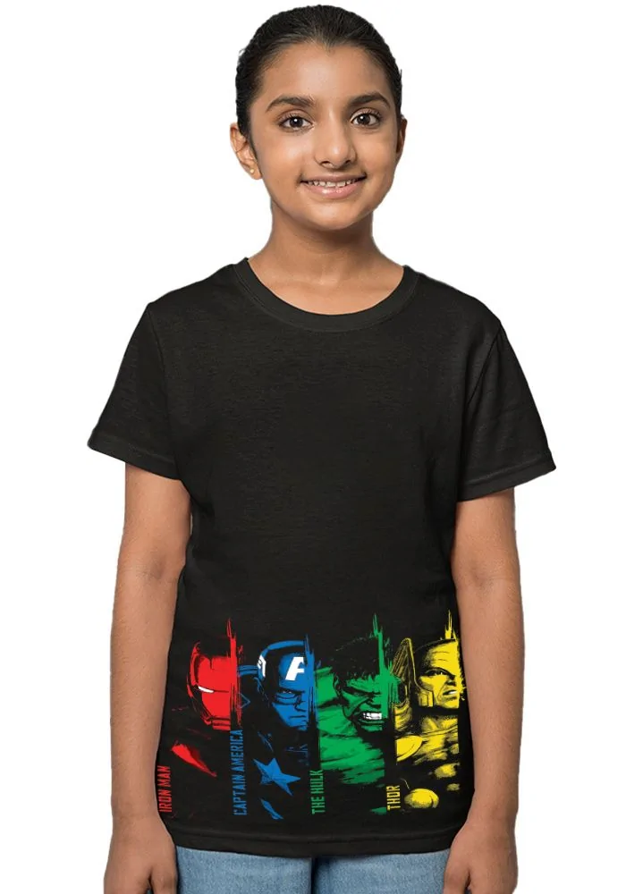 Four Avengers Sr Kids T-Shirt