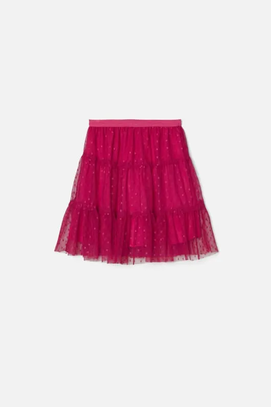 Elegant Prancesca Tulle Kids Skirt