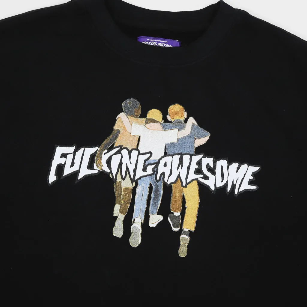 Fucking Awesome - The Kids All Right Crewneck Sweatshirt - Black