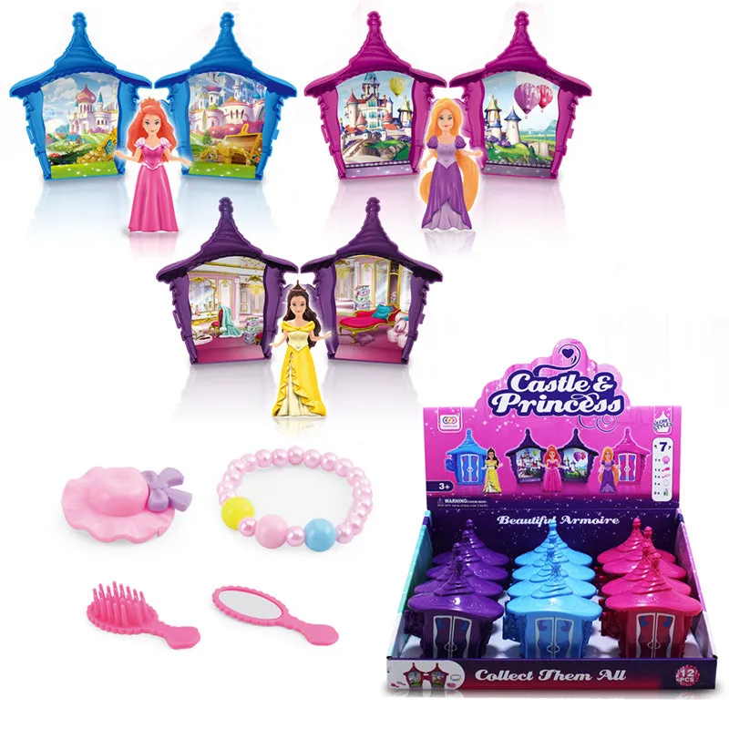 Mini Pocket World Toy Princess Castle TY888