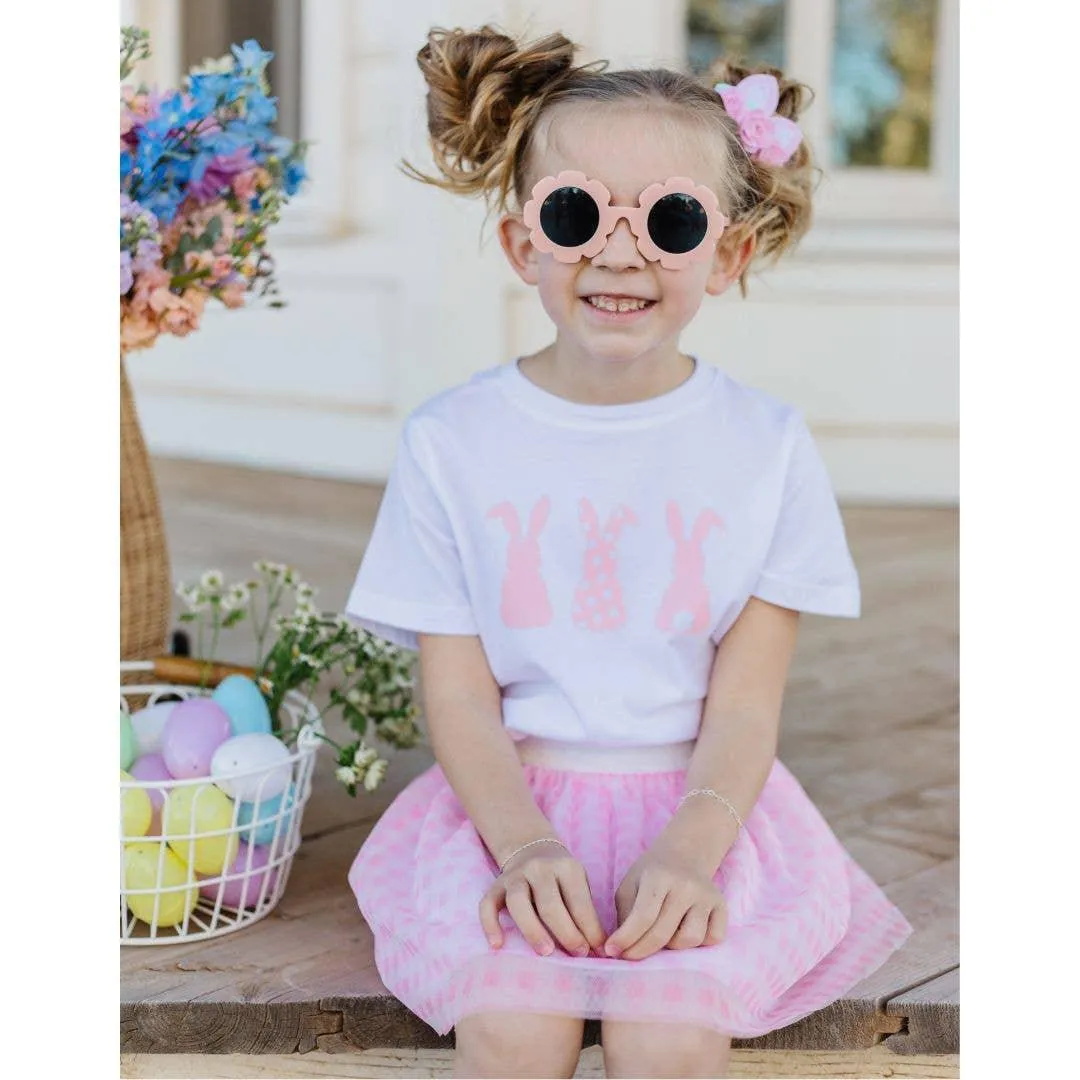 Kids Gingham Bunny Shirt