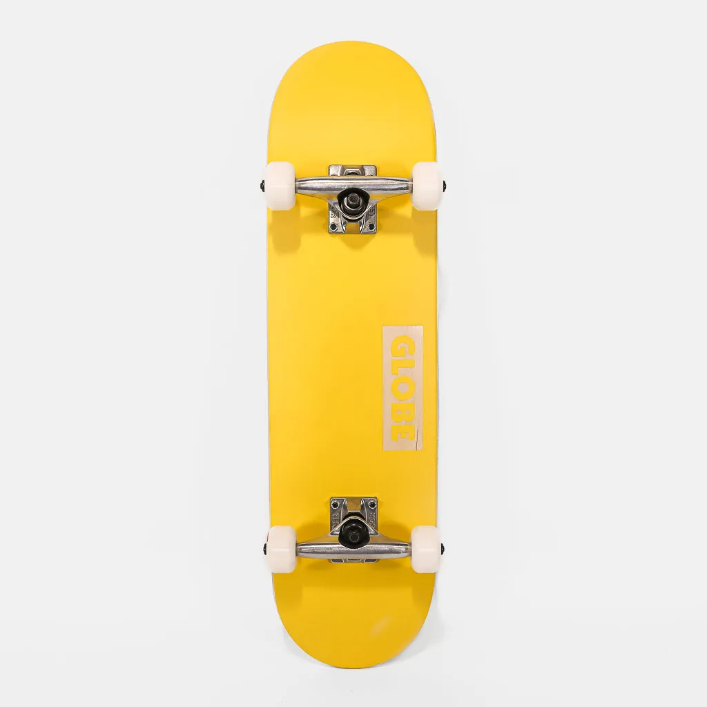 Globe Skateboards - KIDS 7.6 Goodstock Complete Skateboard - Yellow