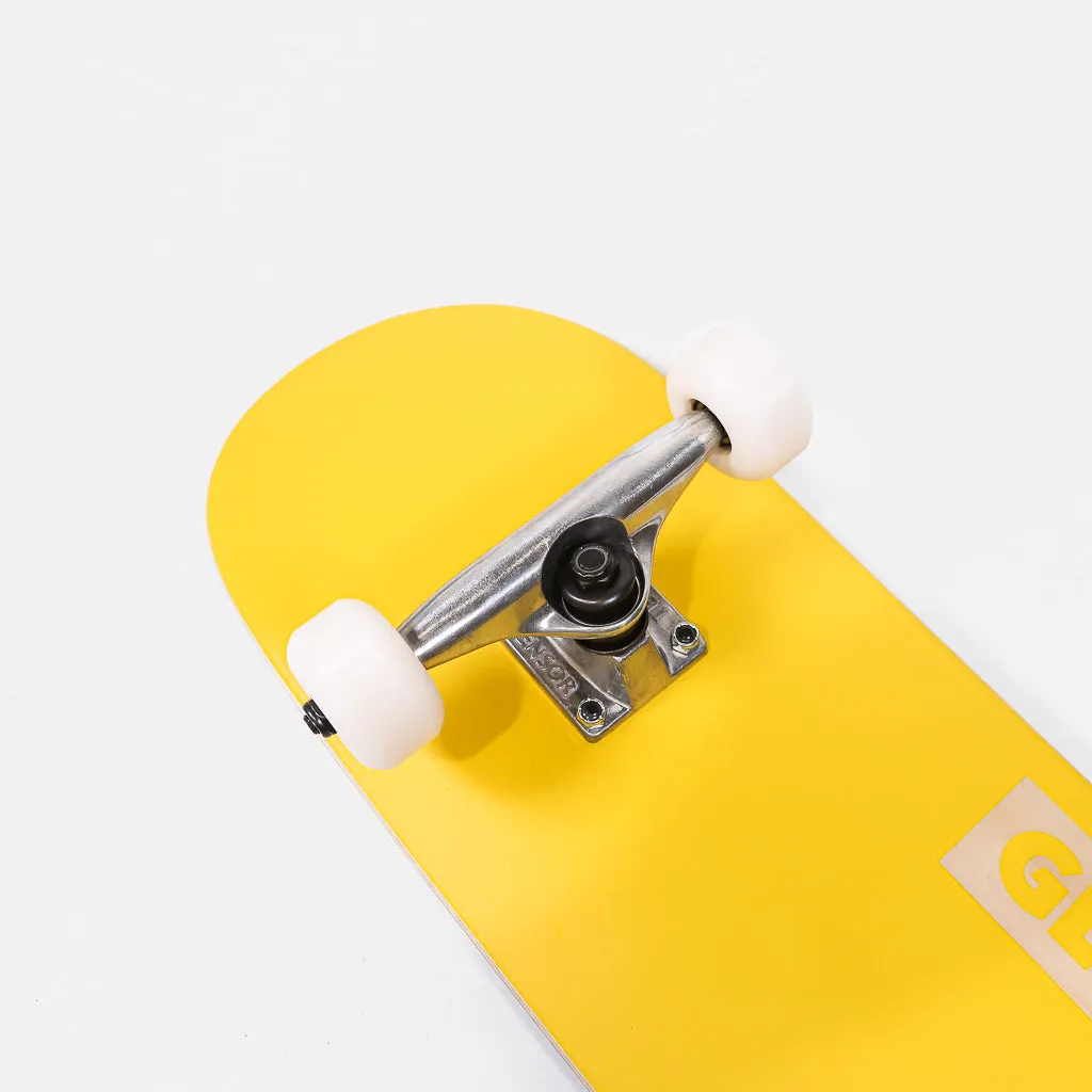 Globe Skateboards - KIDS 7.6 Goodstock Complete Skateboard - Yellow