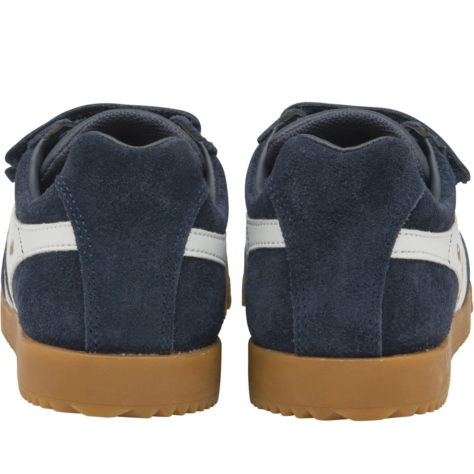 Gola Kids Harrier Strap Hook & Loop Suede Trainers