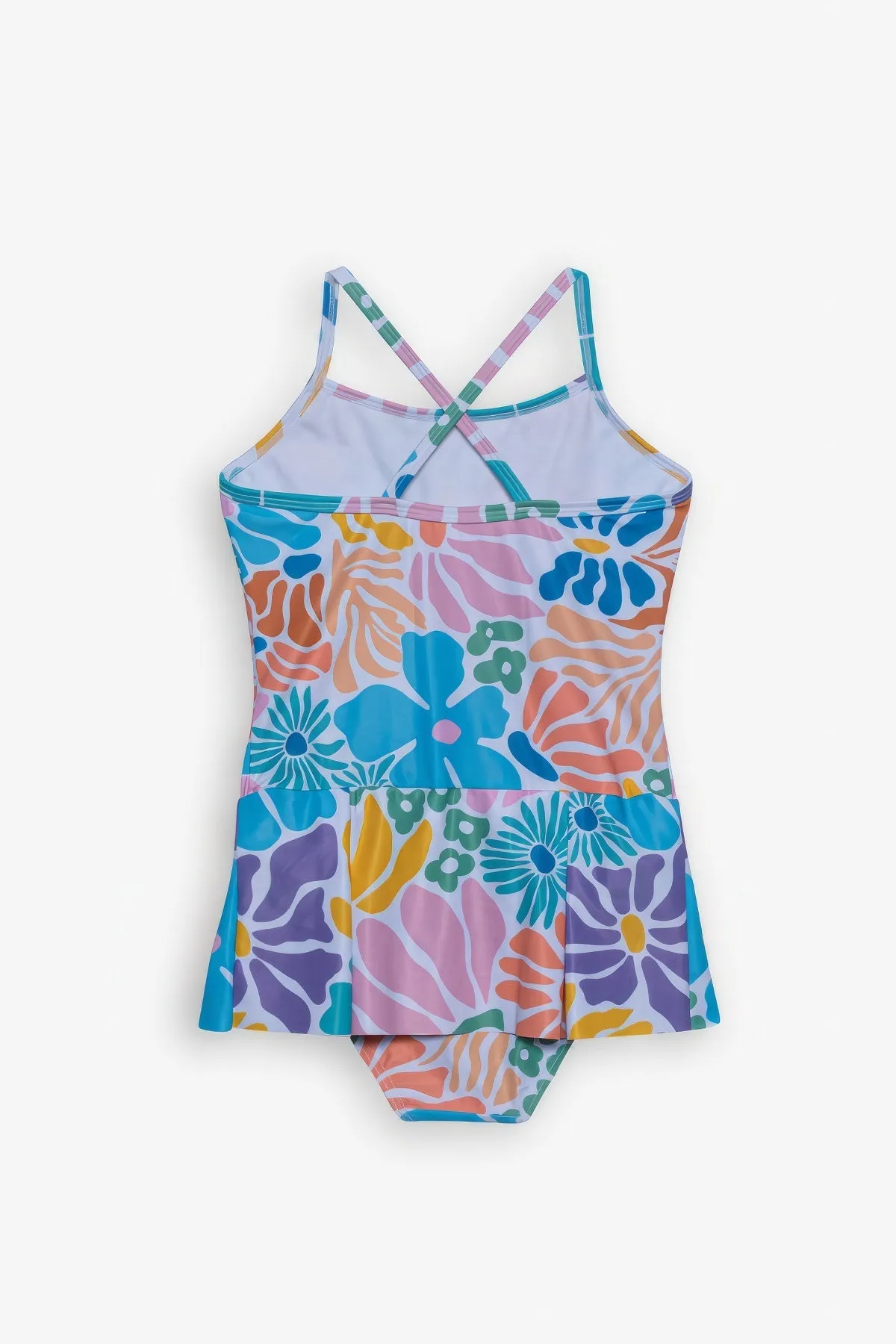 GOTTEX KIDS SUNSHINE ROUND NECK SWIMDRESS