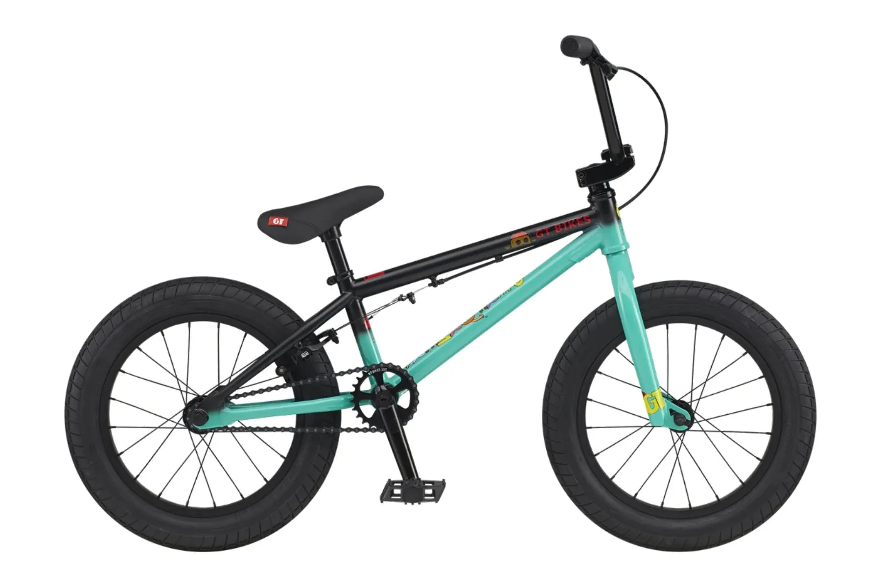 GT Bikes Performer 16 Kids Bike - Pitch Green