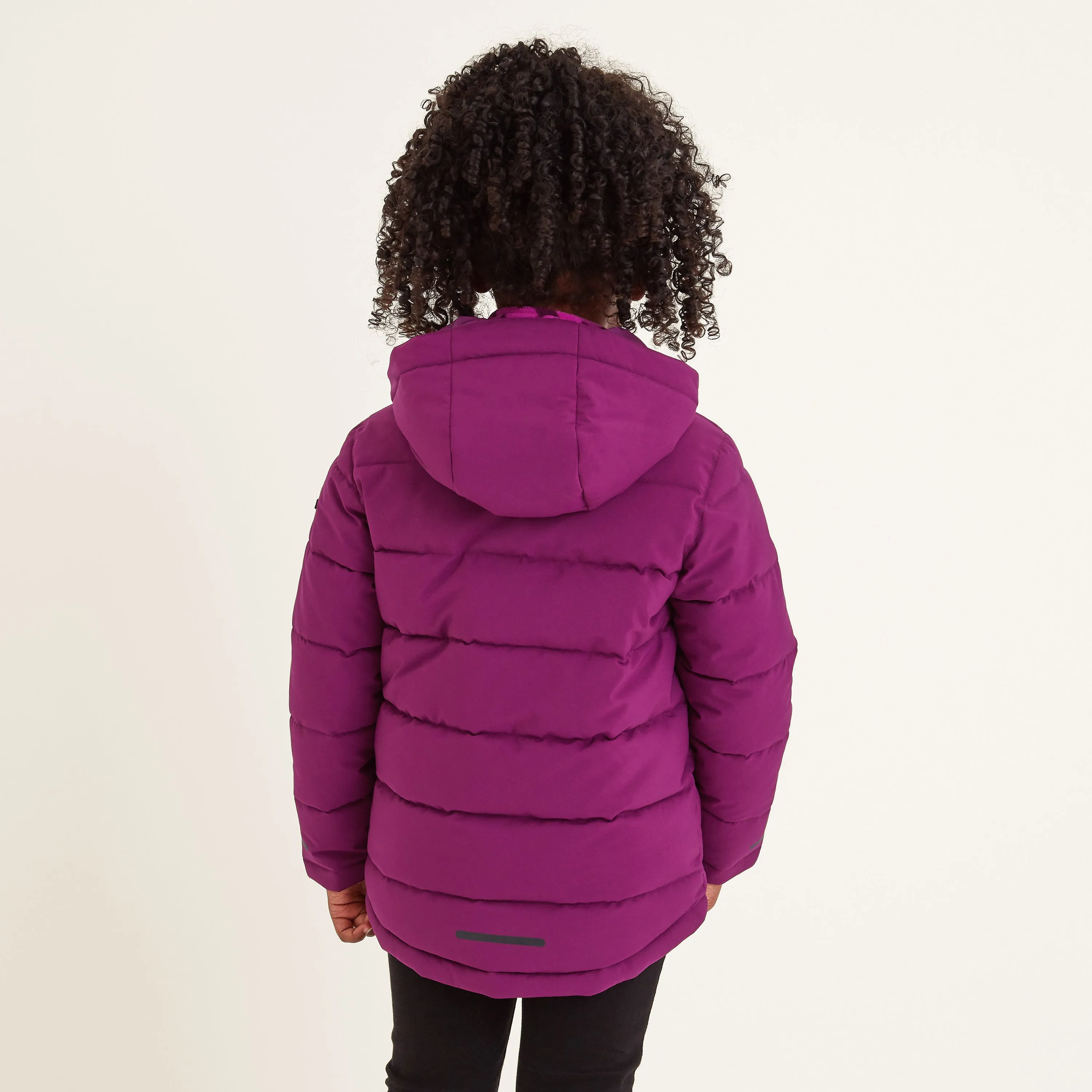 Harecroft Kids Padded Jacket - Purple Berry