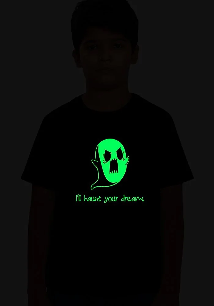 Haunt You Glow Sr Kids T-Shirt