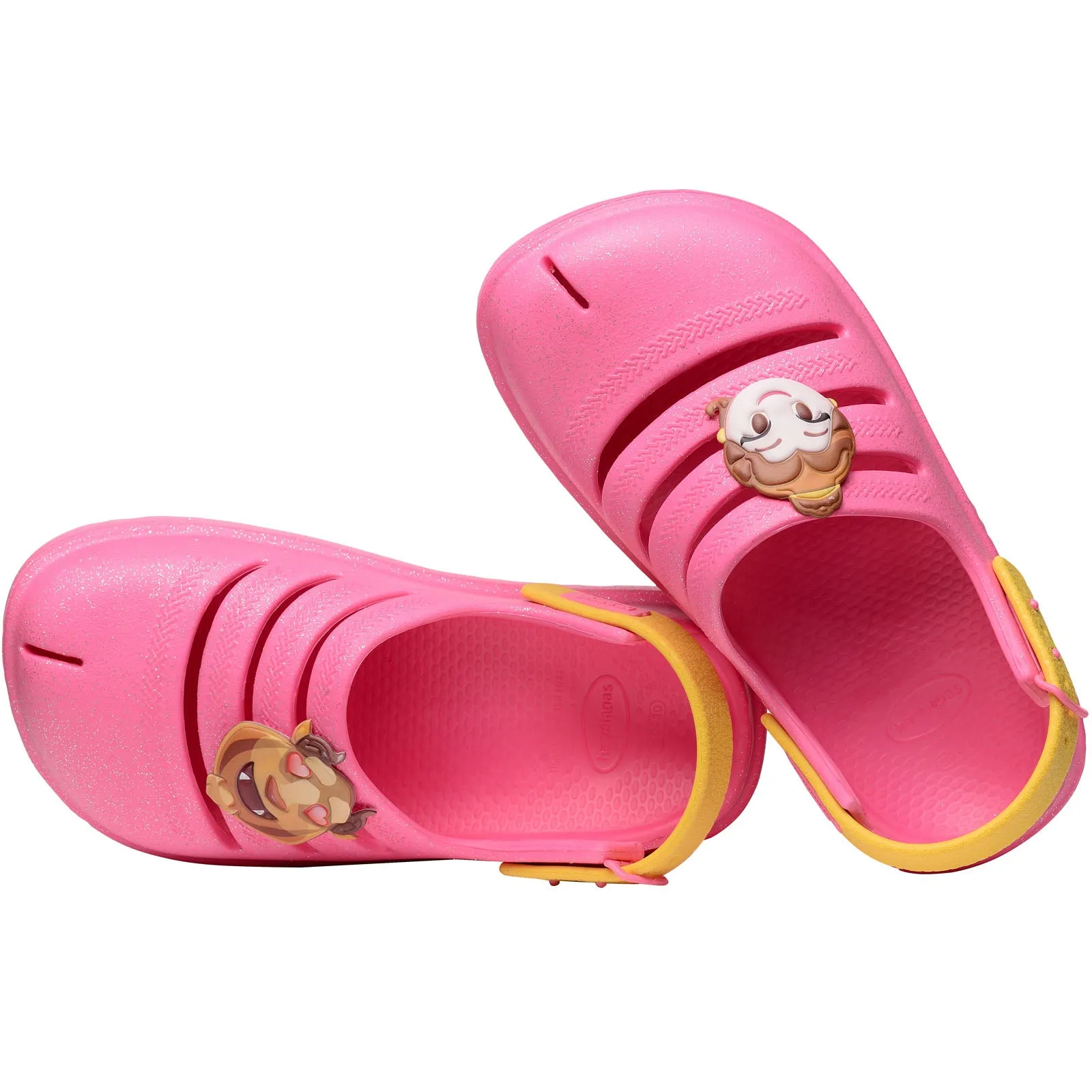 Havaianas Kids Childrens Princess Rubber Clogs Shoes