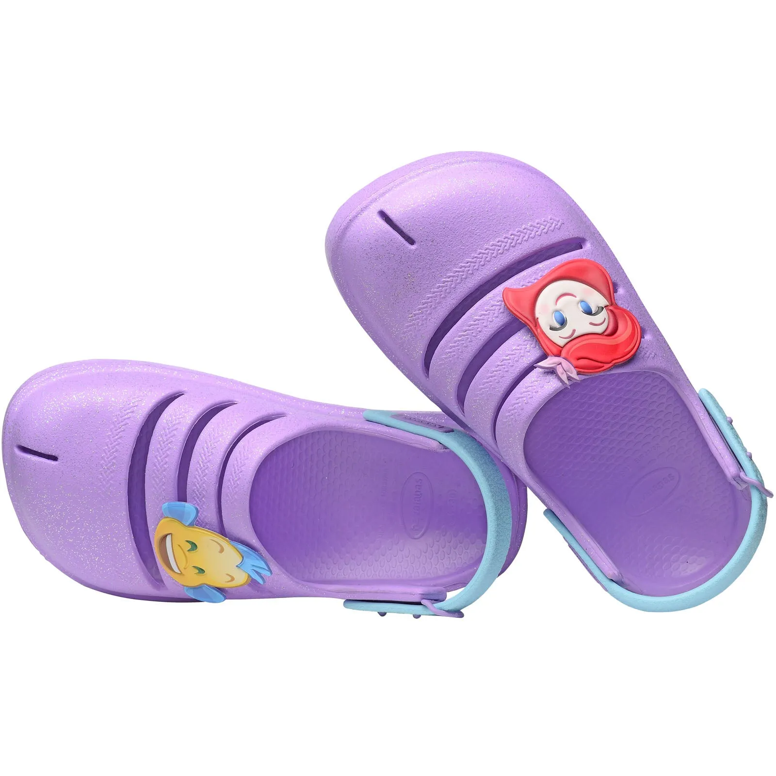 Havaianas Kids Childrens Princess Rubber Clogs Shoes