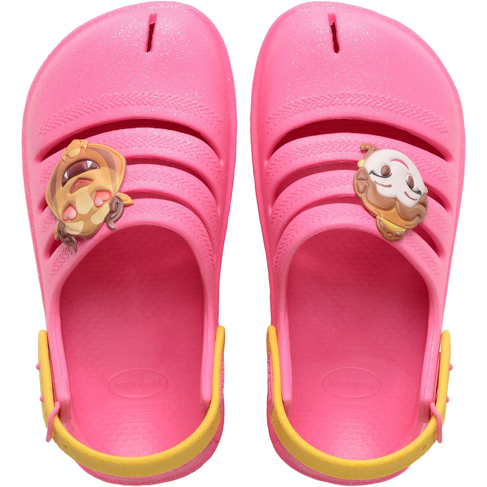 Havaianas Kids Childrens Princess Rubber Clogs Shoes